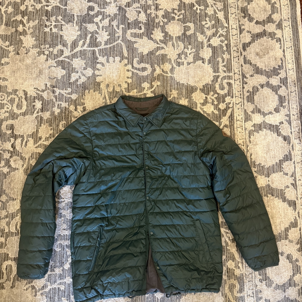 Vans Men's Forest Green Quilted Jacket